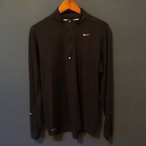 NIKE DRI-FIT RUNNING LONG SLEEVE 1/4 ZIPPER